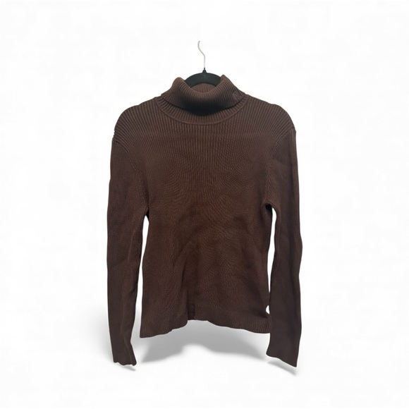 Vintage Y2K Era Lauren Ralph Lauren Rich Brown Turtleneck...